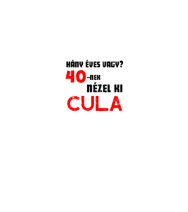  minta fehér pólón