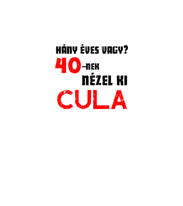  minta fehér pólón
