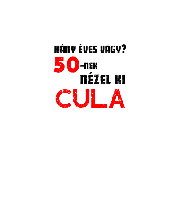  minta fehér pólón