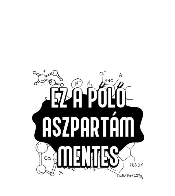  minta fehér pólón