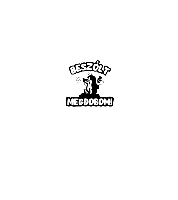  minta fehér pólón