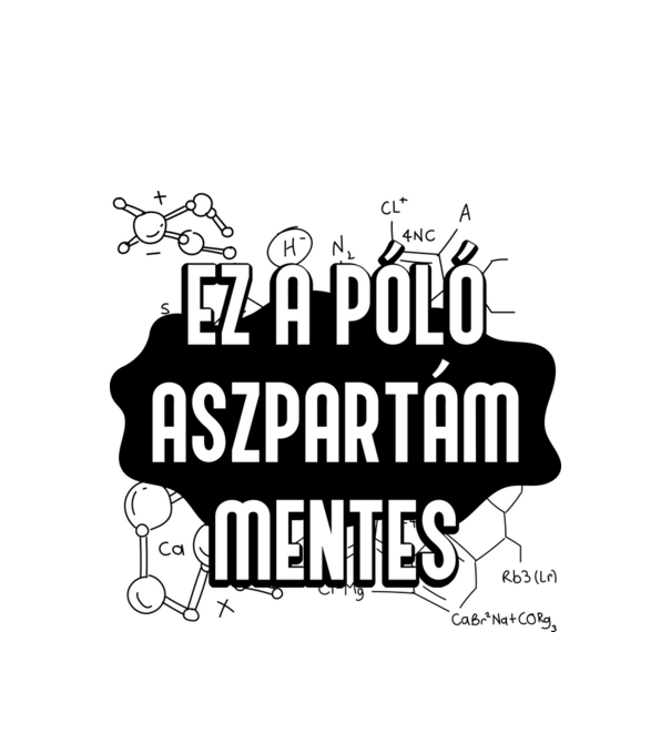  minta fehér pólón