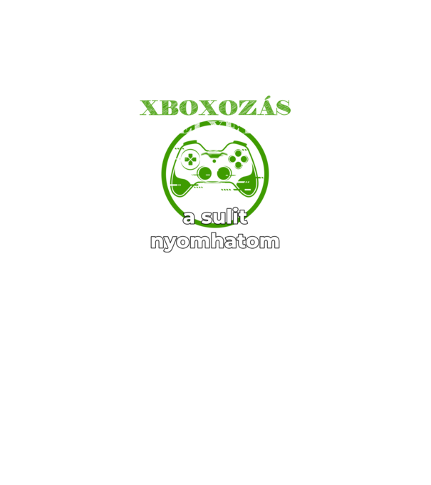 minta fekete pólón