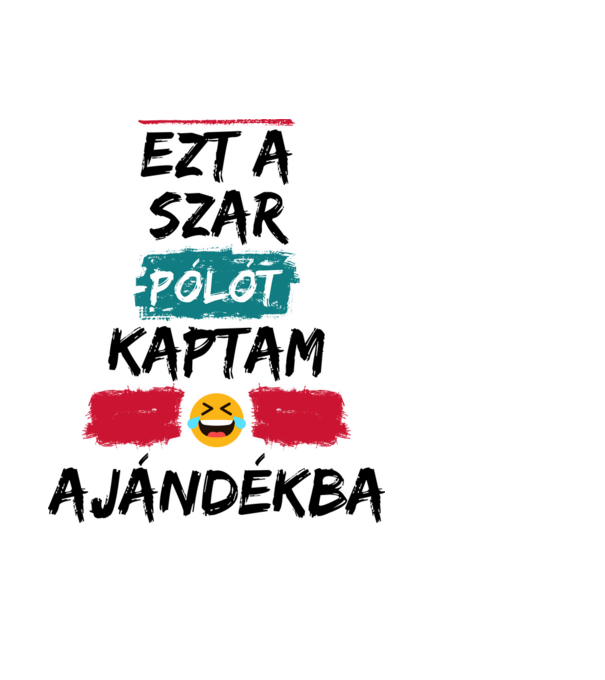  minta fekete pólón