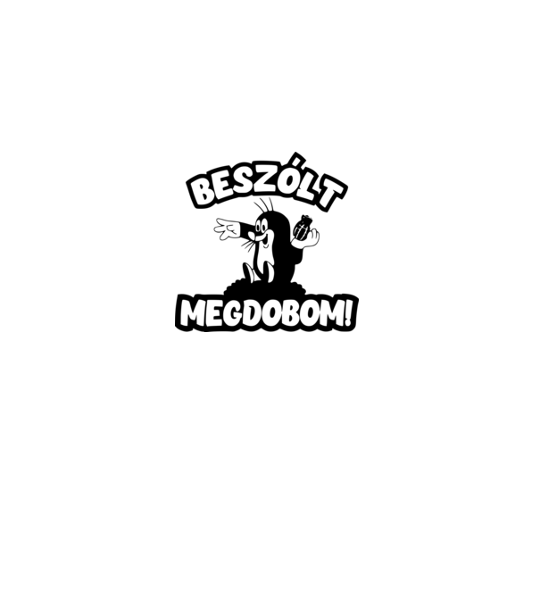  minta fehér pólón
