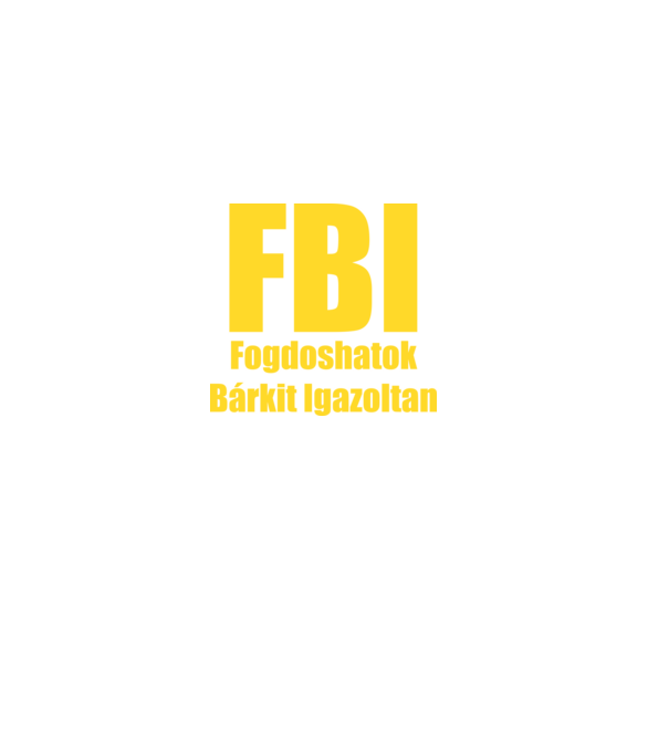  minta fekete pólón