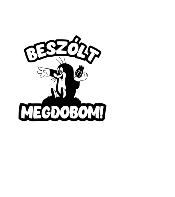  minta fehér pólón