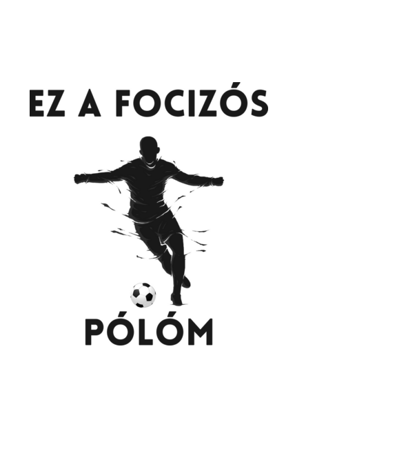  minta fekete pólón