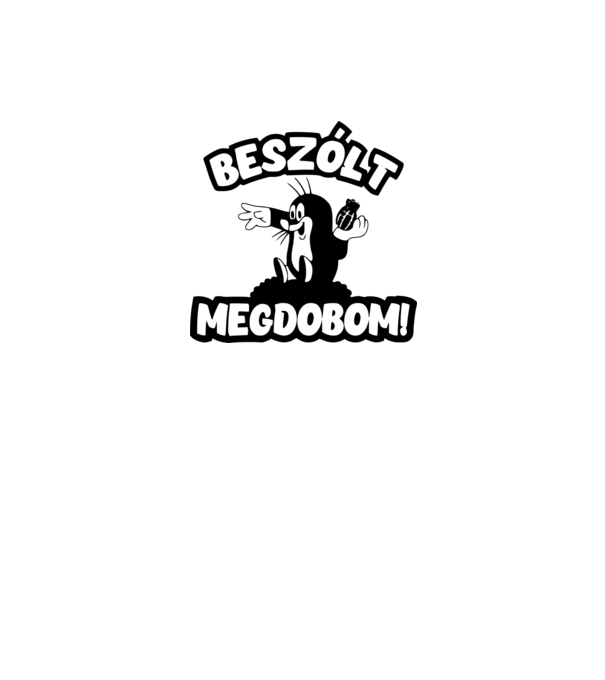  minta fehér pólón