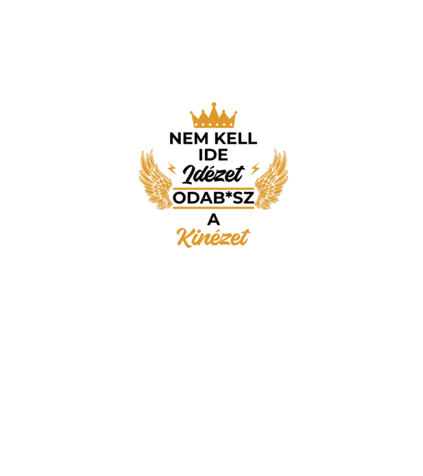  minta fehér pólón