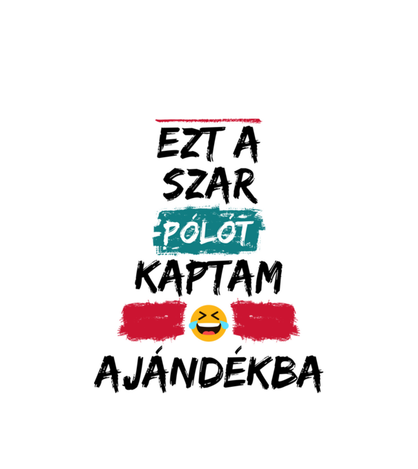  minta fehér pólón