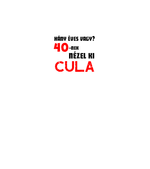  minta fehér pólón