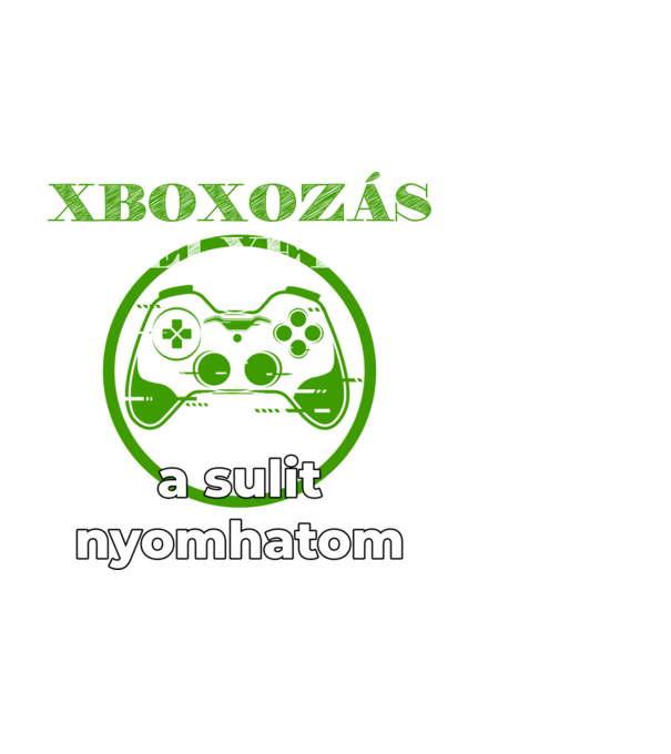  minta fekete pólón