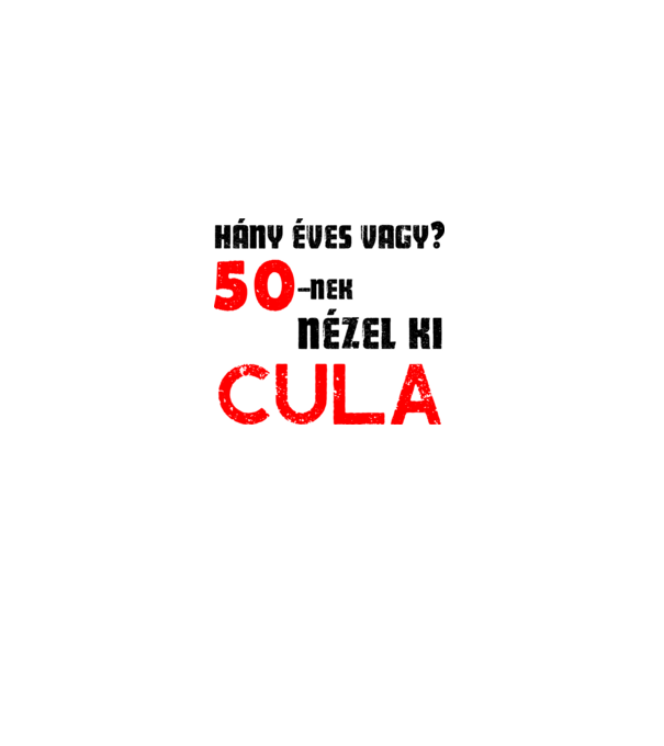  minta fehér pólón