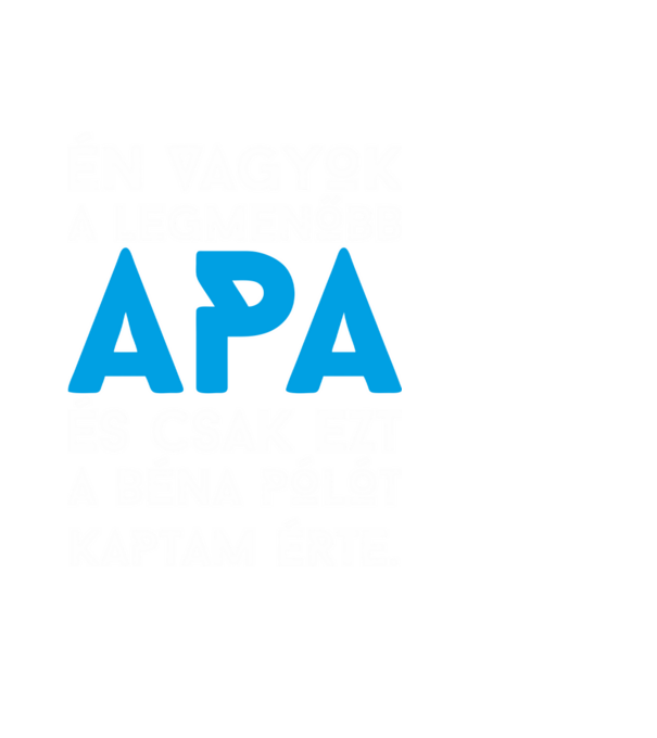  minta fehér pólón