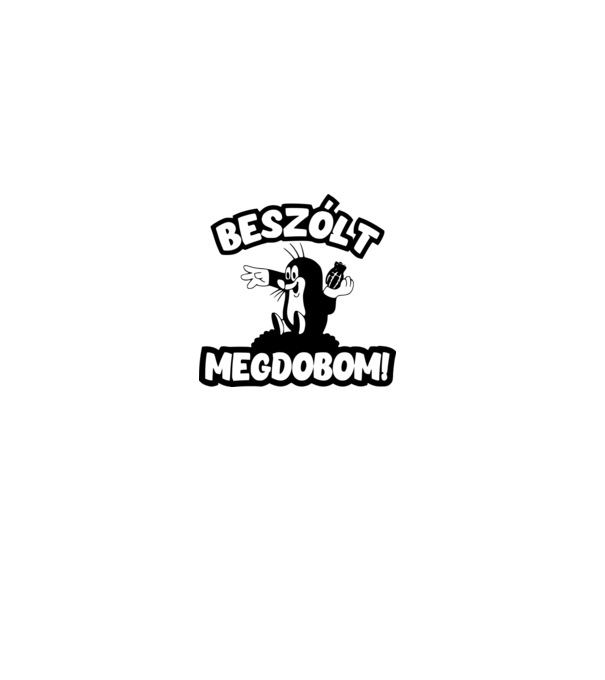  minta fehér pólón