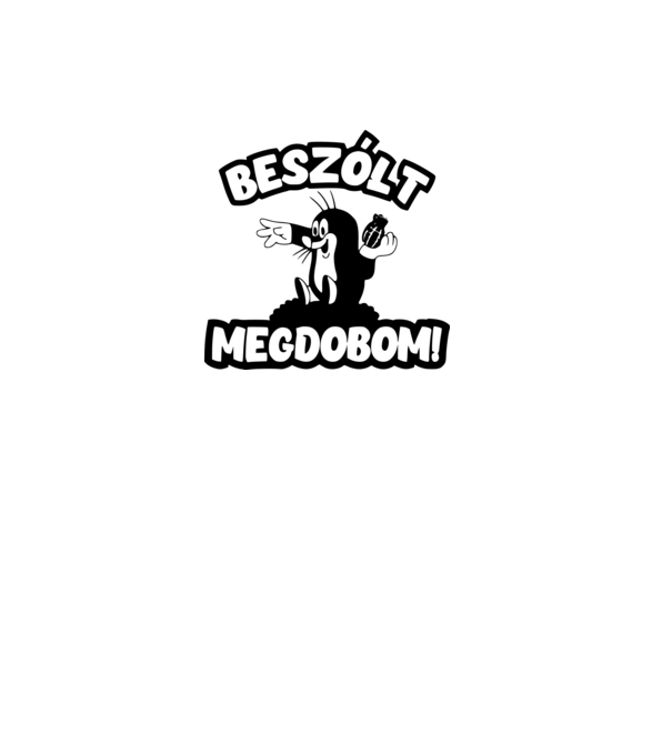  minta fehér pólón