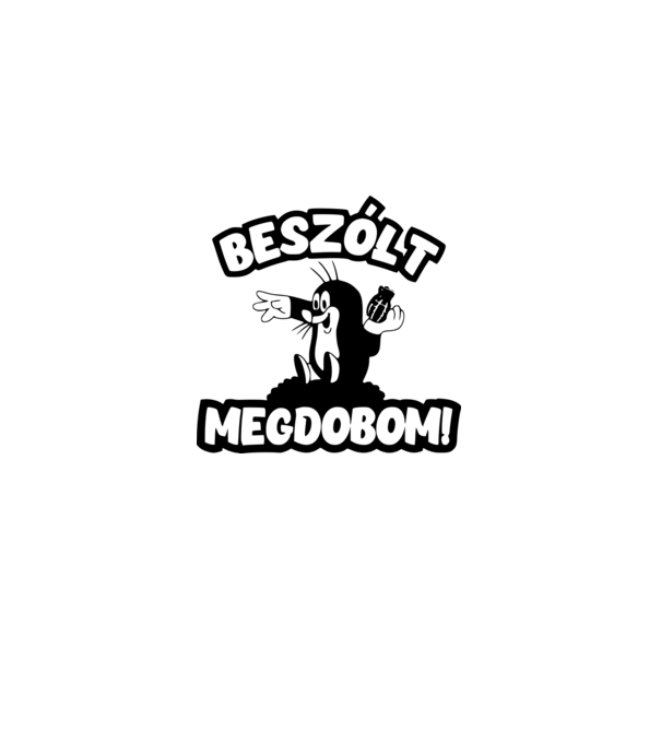  minta fehér pólón