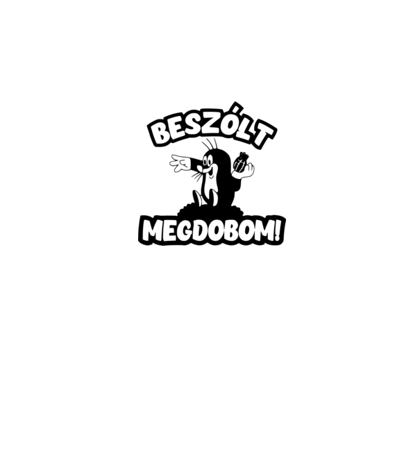  minta szürke pólón
