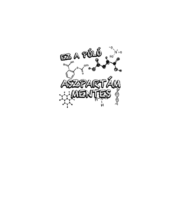  minta fehér pólón