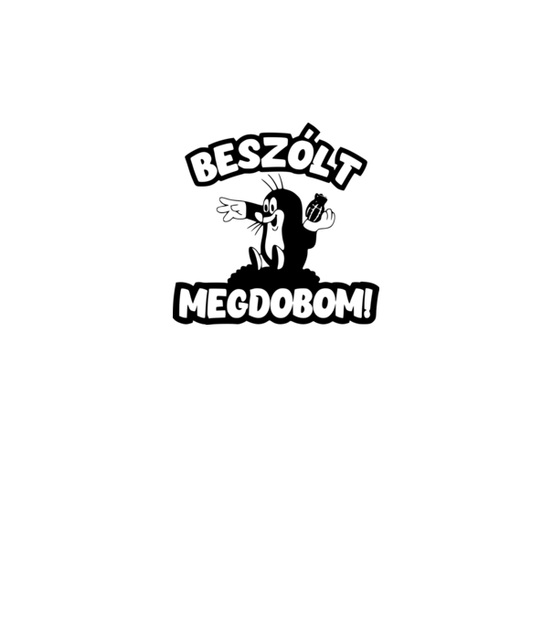  minta fehér pólón