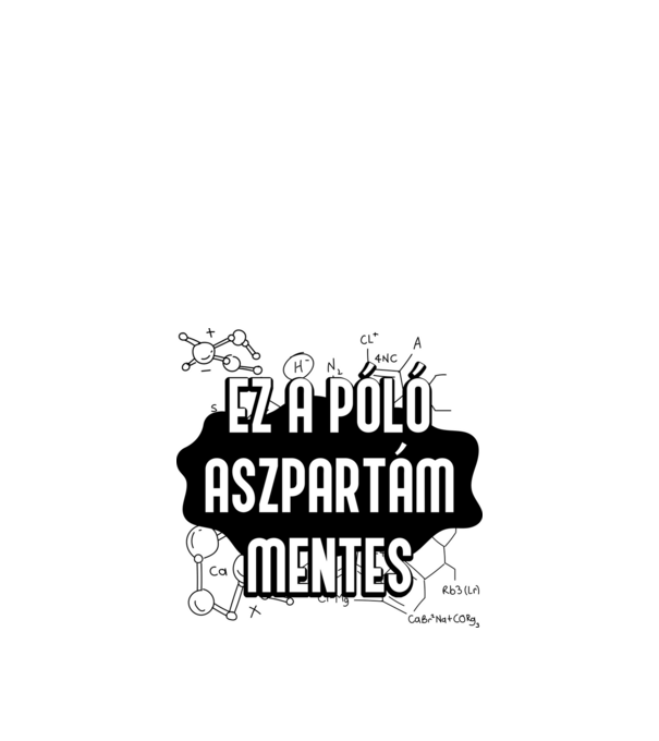  minta fehér pólón