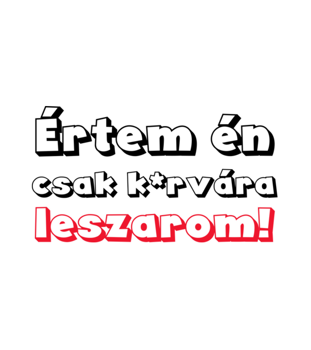  minta fehér pólón