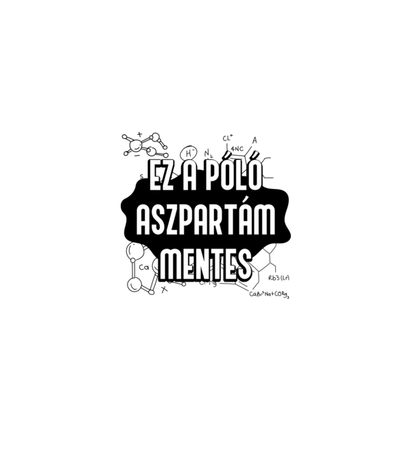  minta fehér pólón