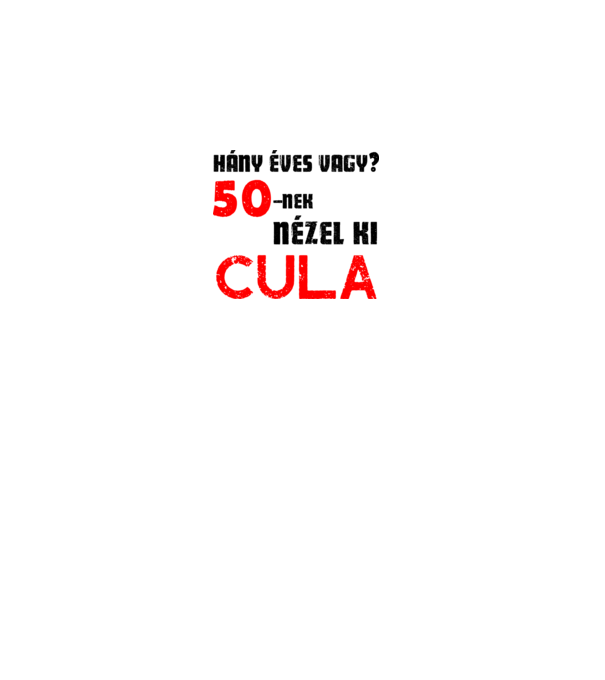  minta fehér pólón