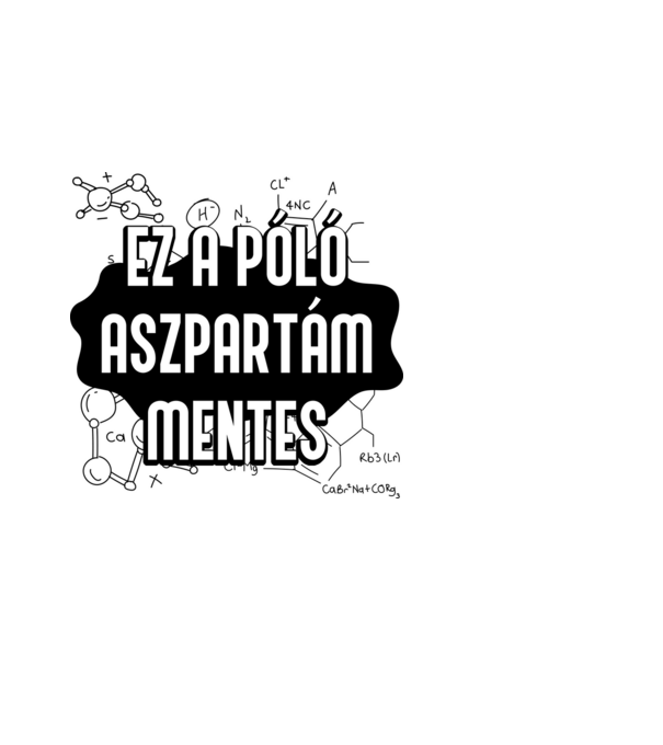  minta fehér pólón