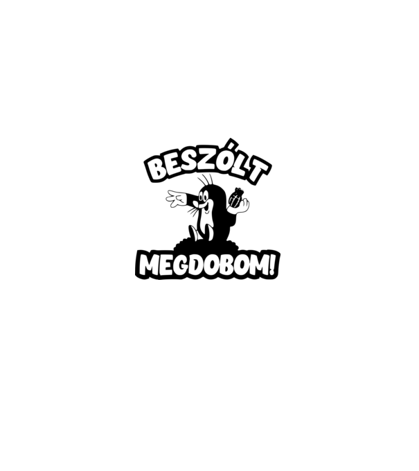  minta fehér pólón