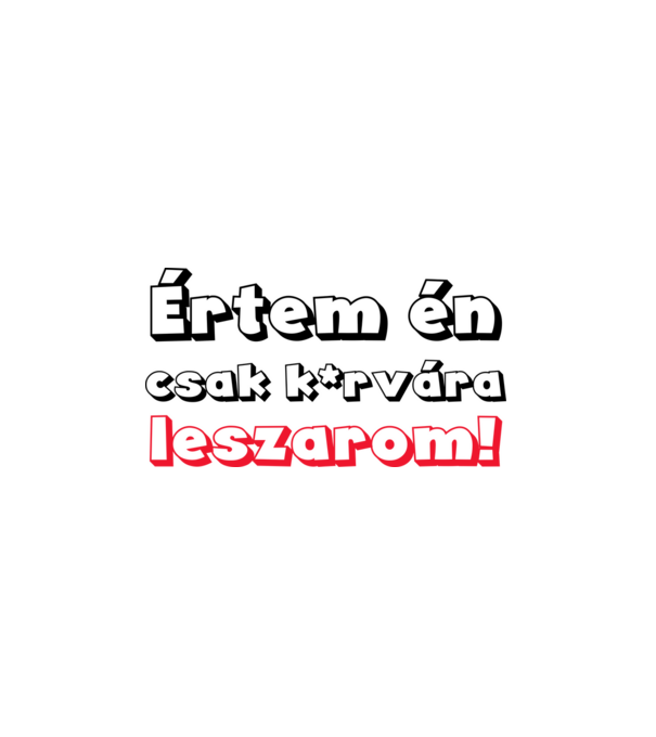 minta fehér pólón