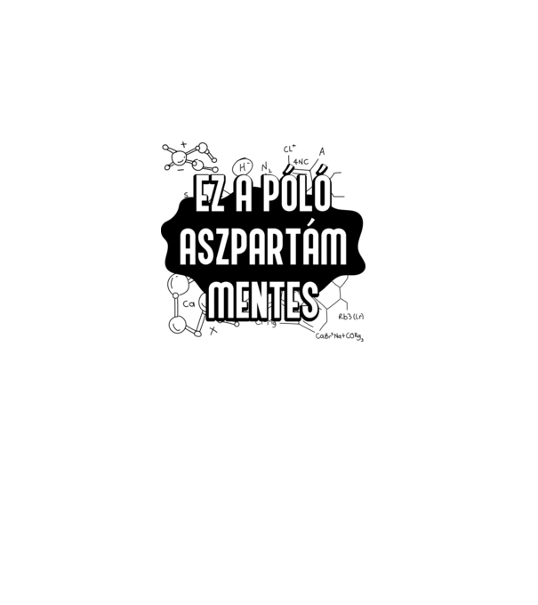  minta fehér pólón