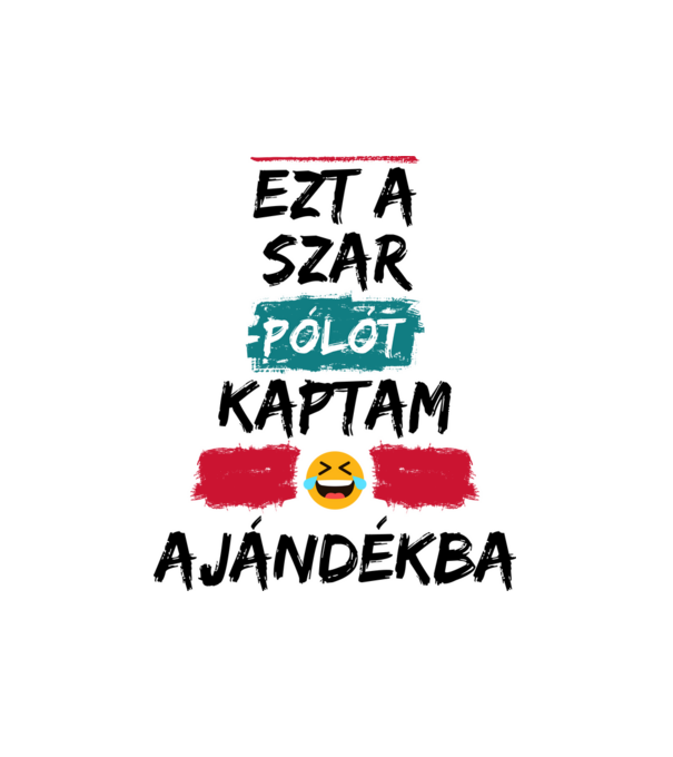  minta fehér pólón