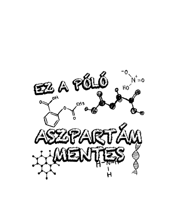  minta fehér pólón