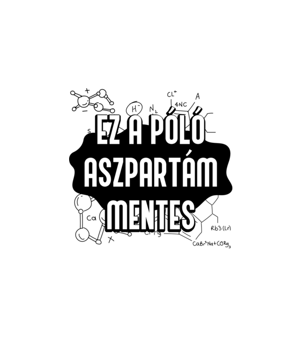  minta fehér pólón