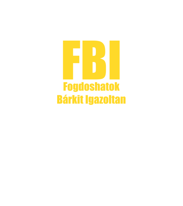  minta fekete pólón