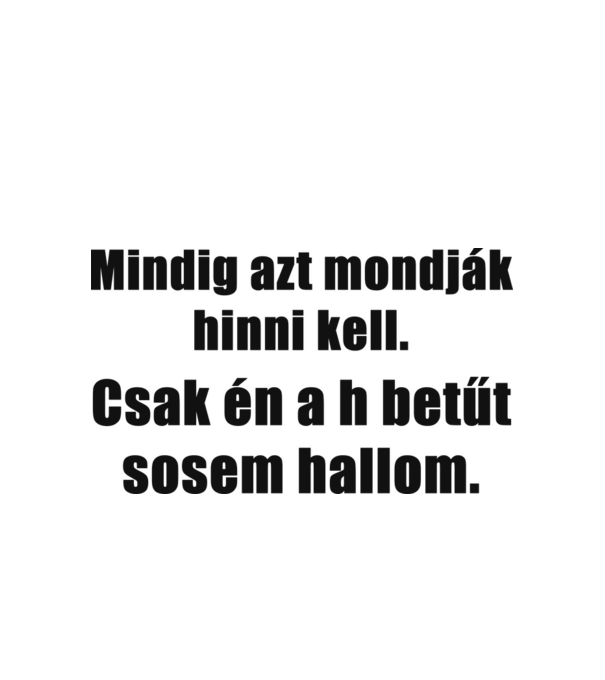  minta fehér pólón