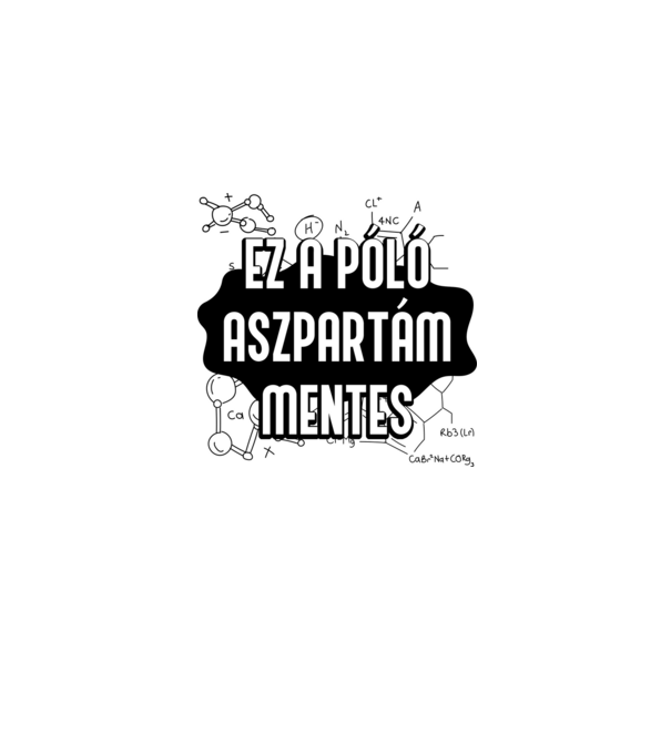  minta fehér pólón