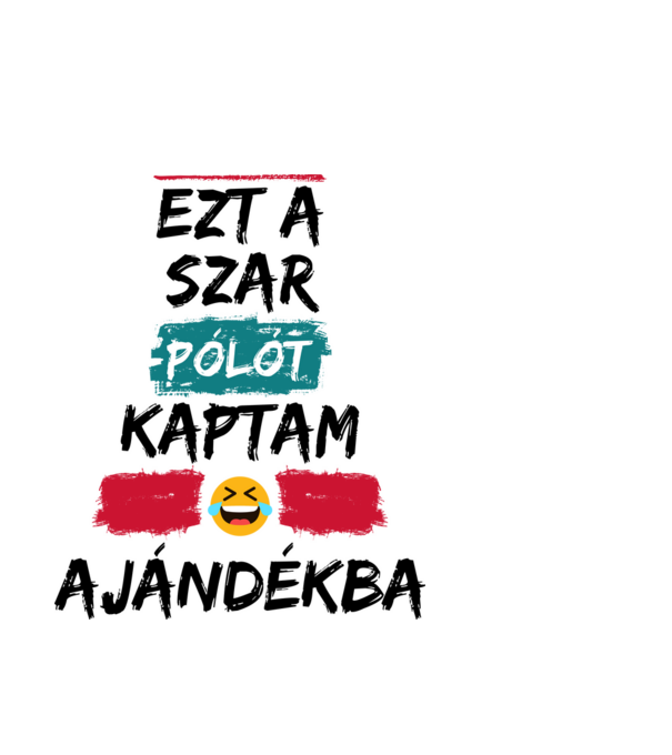  minta fehér pólón