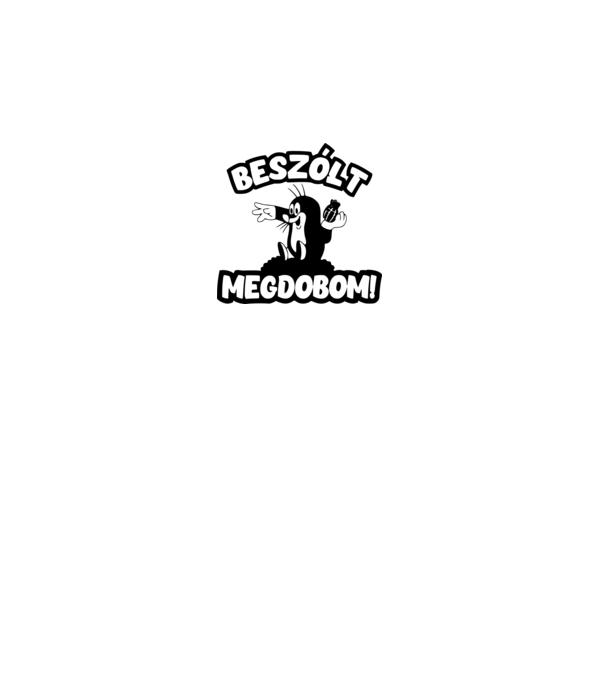 minta fehér pólón