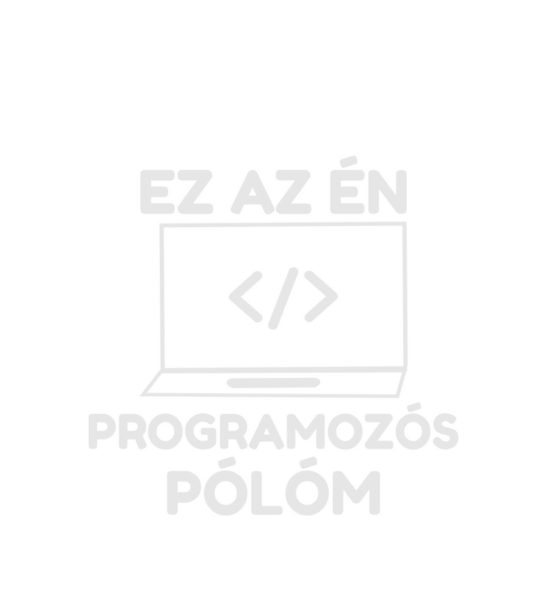  minta fehér pólón