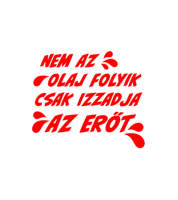  minta fehér pólón