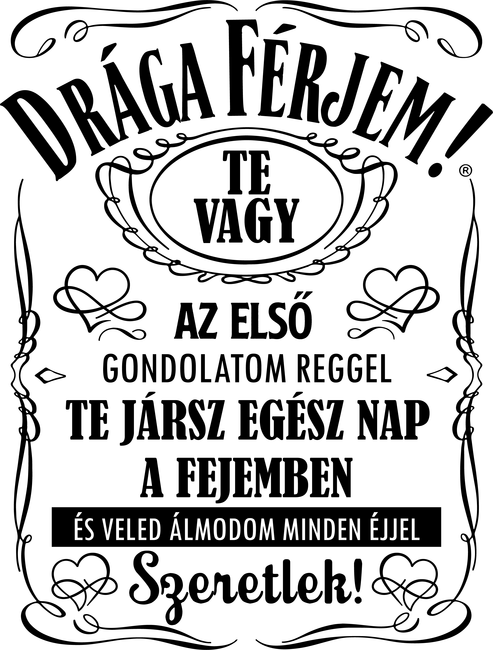 Prémium drága Férjem