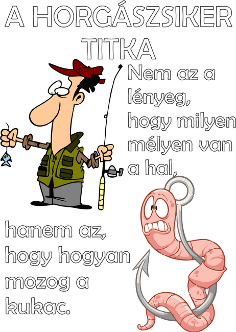 A horgászsiker titka