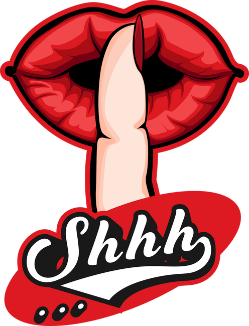 Shh női száj