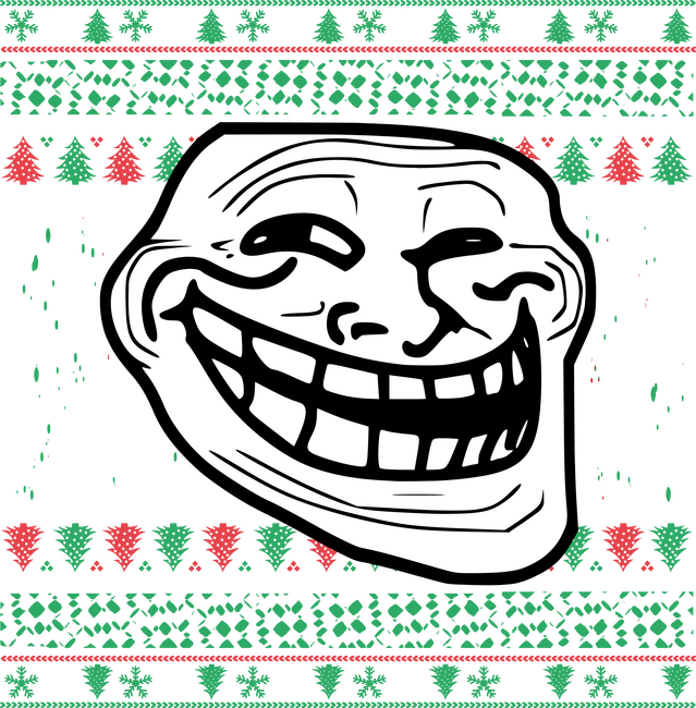 Troll Face karácsony