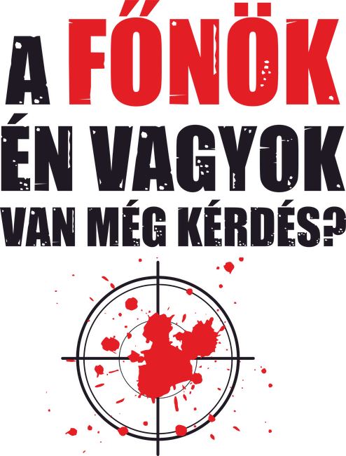 A főnök én vagyok