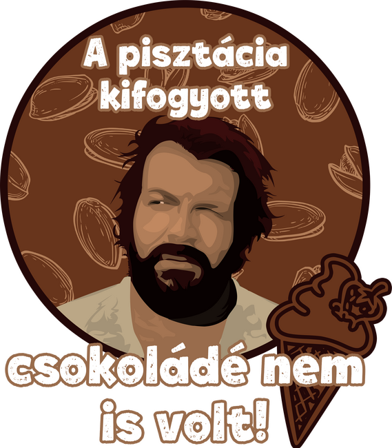 A pisztácia kifogyott csokoládé nem is volt Bud Spencer