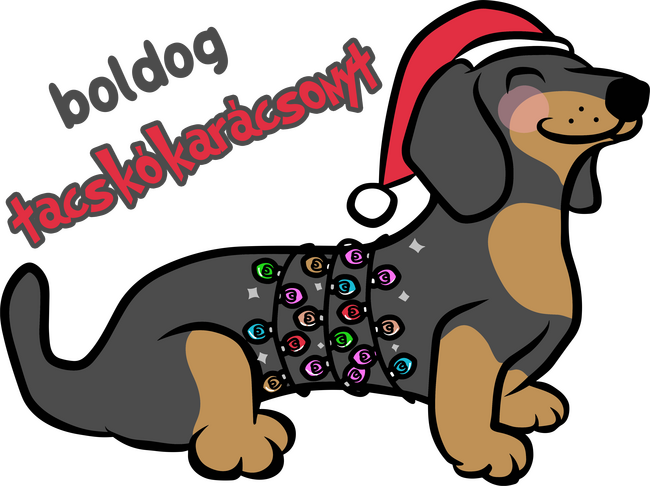 Boldog tacskókarácsonyt